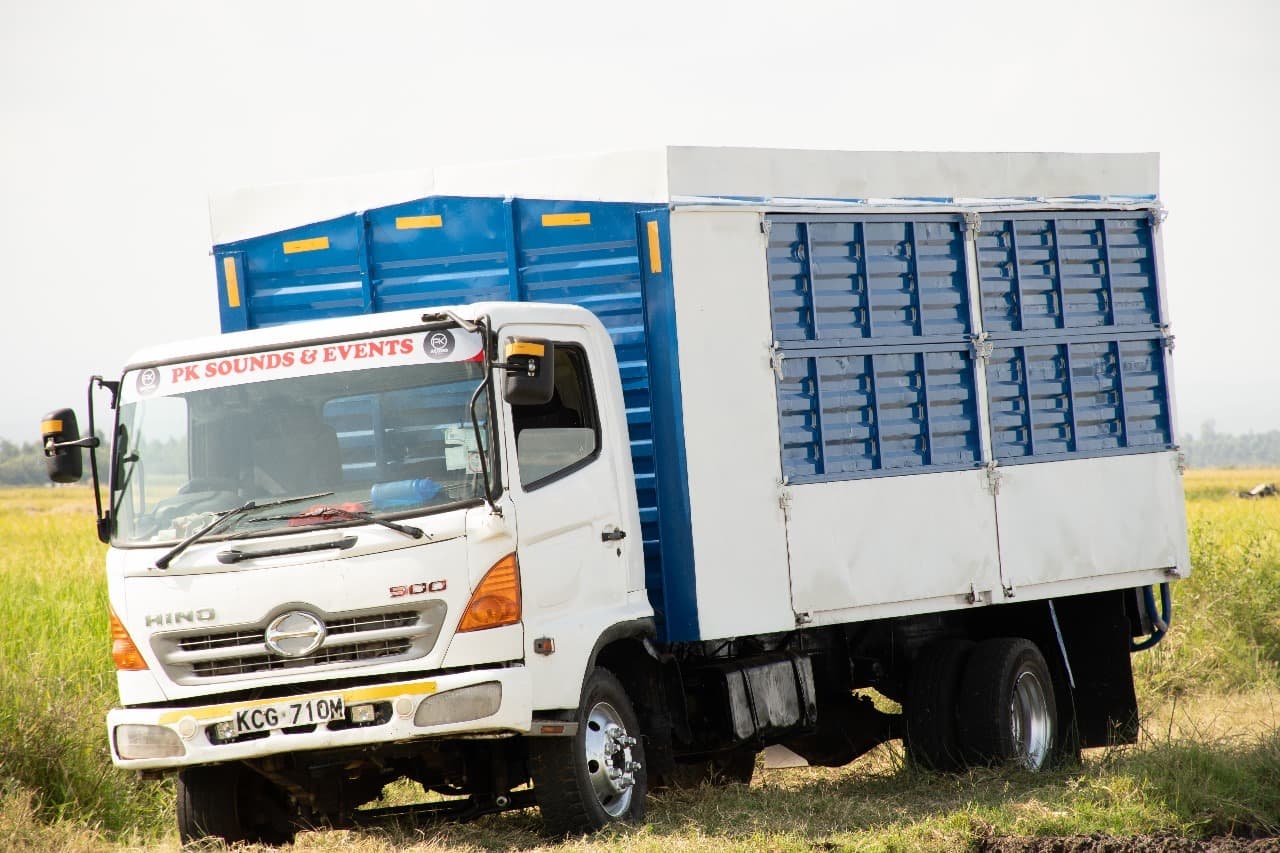 PKSounds truck on the road